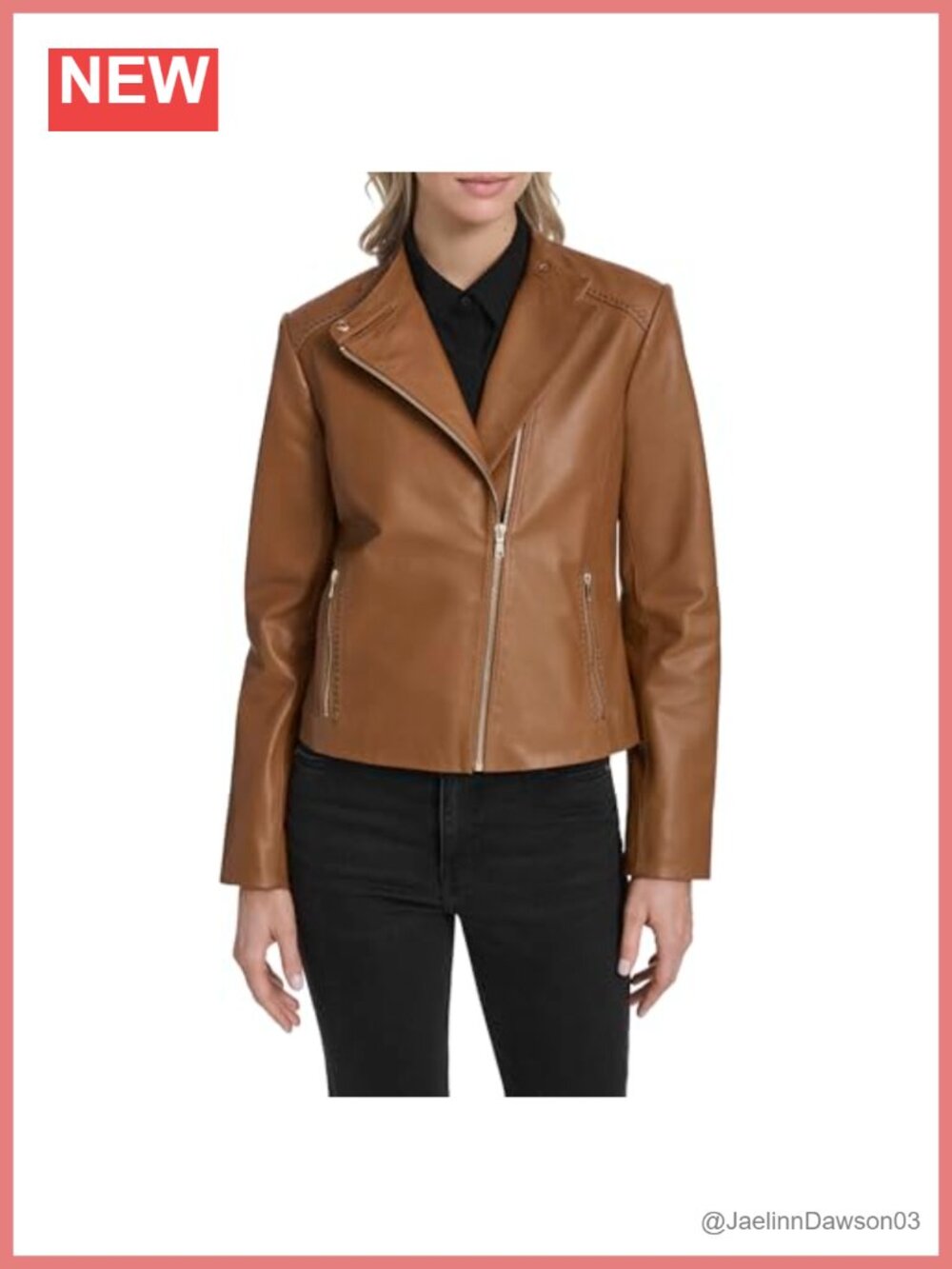 Women's Stand Collar Moto Race Jacket Asymmetric Zip Front Paneled